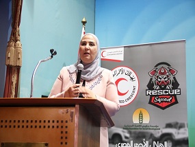 Cooperation between Egyptian Red Crescent and the Rescue Squad to face flood