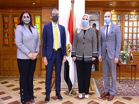 Visit by Dr. Hussam Al-Sharqawi, Regional Director of the International Federation of the Red Cross to Egyptian Red Crescent