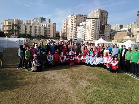 Egyptian Red Crescent Alexandria branch participation in training "SAQR 64" to face crises and floods